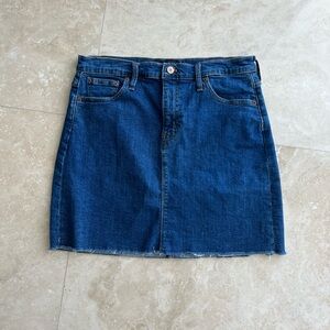J Crew denim skirt